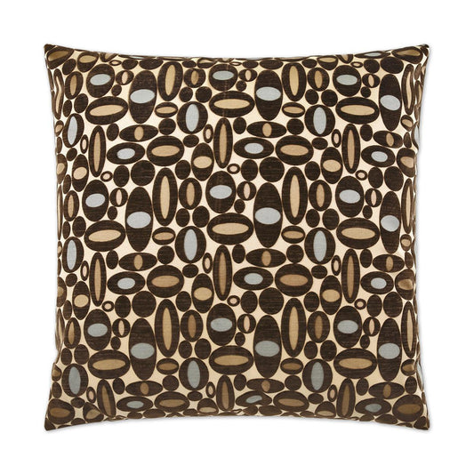 D.V. Kap Centric Chocolate Brown Throw Pillow Insert
