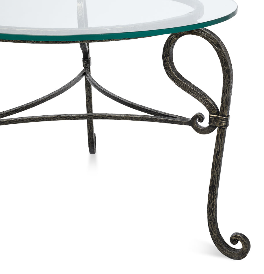 Cerise Side Table-Side Tables-Sarreid-LOOMLAN