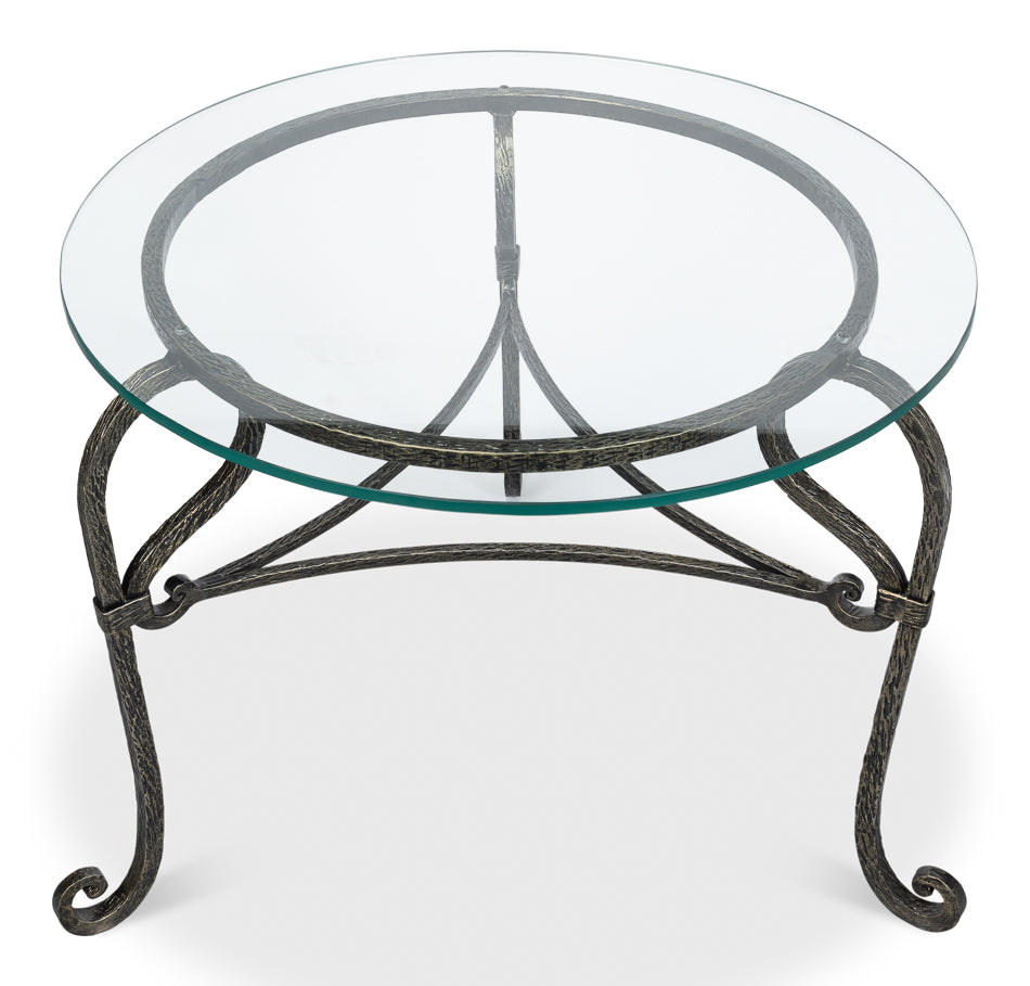 Cerise Side Table-Side Tables-Sarreid-LOOMLAN