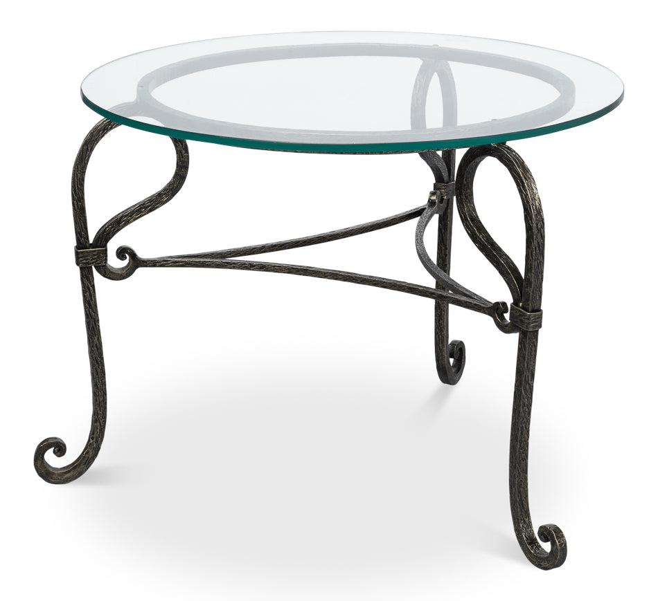 Cerise Side Table-Side Tables-Sarreid-LOOMLAN