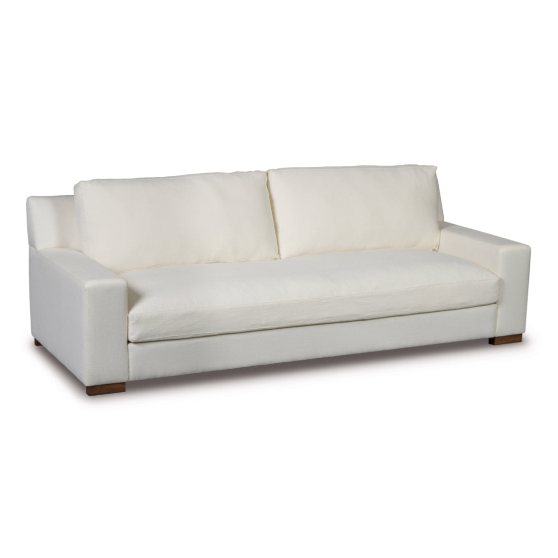 Chamberline Organicaly Made to Order Bench Seat Sofa-Sofas & Loveseats-One For Victory-LOOMLAN