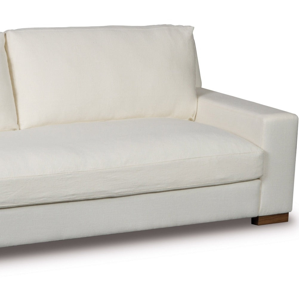 Chamberline Organicaly Made to Order Bench Seat Sofa-Sofas & Loveseats-One For Victory-LOOMLAN