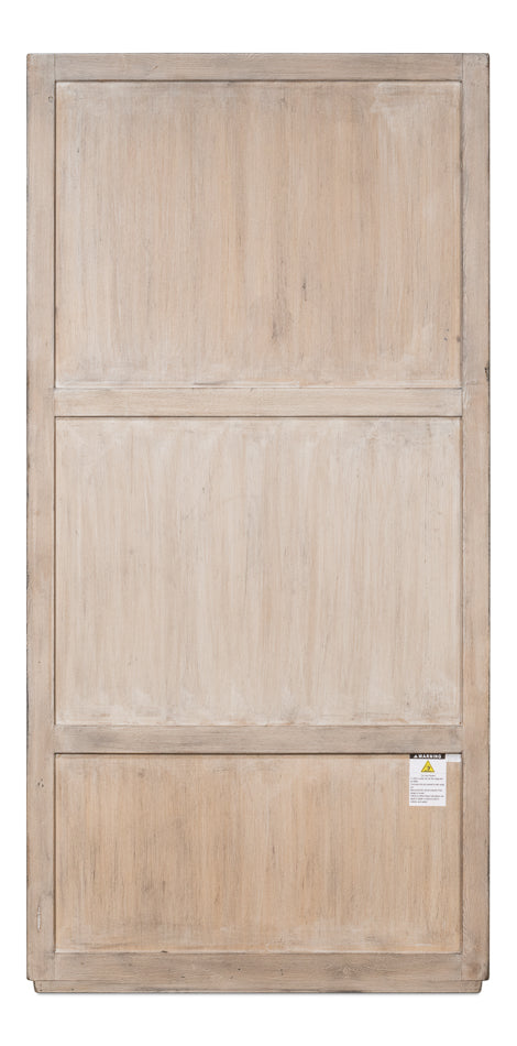 Chamonix Tall Cupboard-Sideboards-Sarreid-LOOMLAN