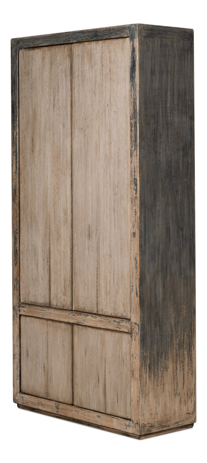 Chamonix Tall Cupboard-Sideboards-Sarreid-LOOMLAN