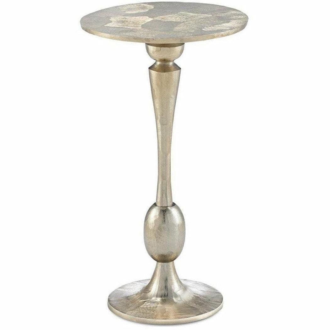 Champagne Gold Talia Champagne Accent Table Side Tables Sideboards and Things By Currey & Co