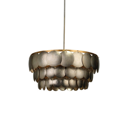 Champagne Iron Calypso Three Tier Chandelier Chandeliers Sideboards and Things By Jamie Young