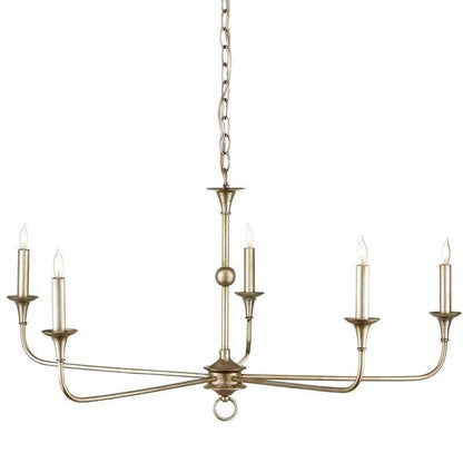 Champagne Nottaway Champagne Small Chandelier Chandeliers Sideboards and Things By Currey & Co