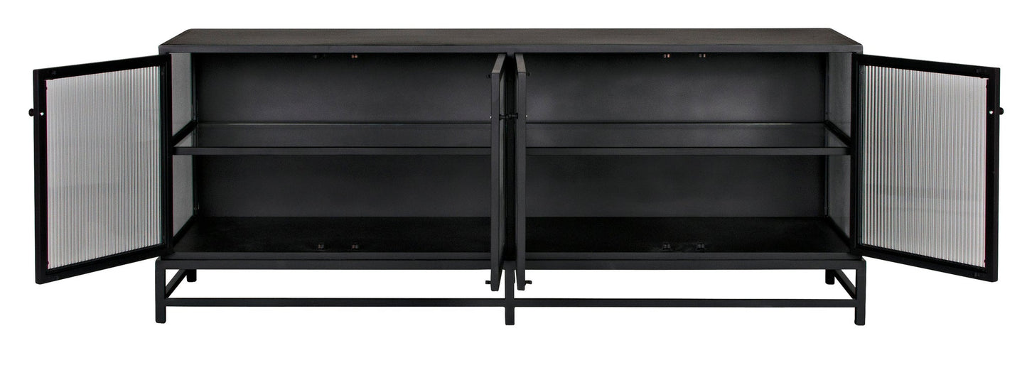 Chandler 4 Doors Sideboard, MTB-Sideboards-Noir-Sideboards and Things