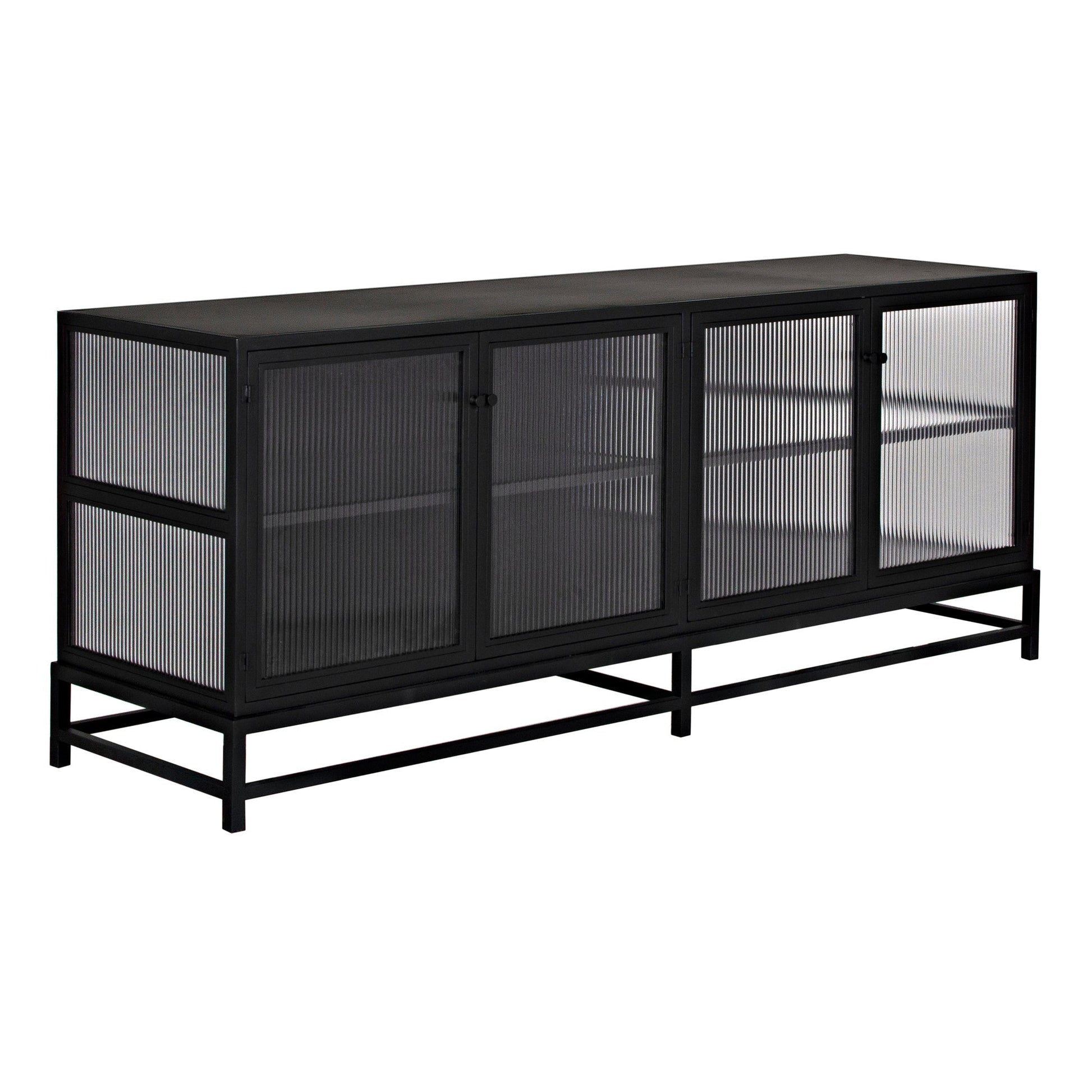 Chandler 4 Doors Sideboard, MTB-Sideboards-Noir-Sideboards and Things