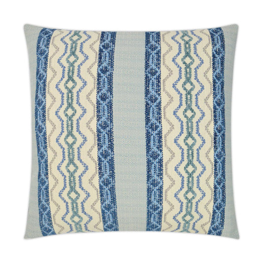 D.V. Kap Chandler Waterfall Blue Throw Pillow Insert