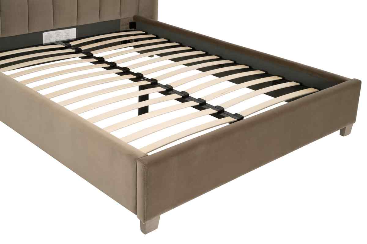 Chandler Wingback Velvet Bed