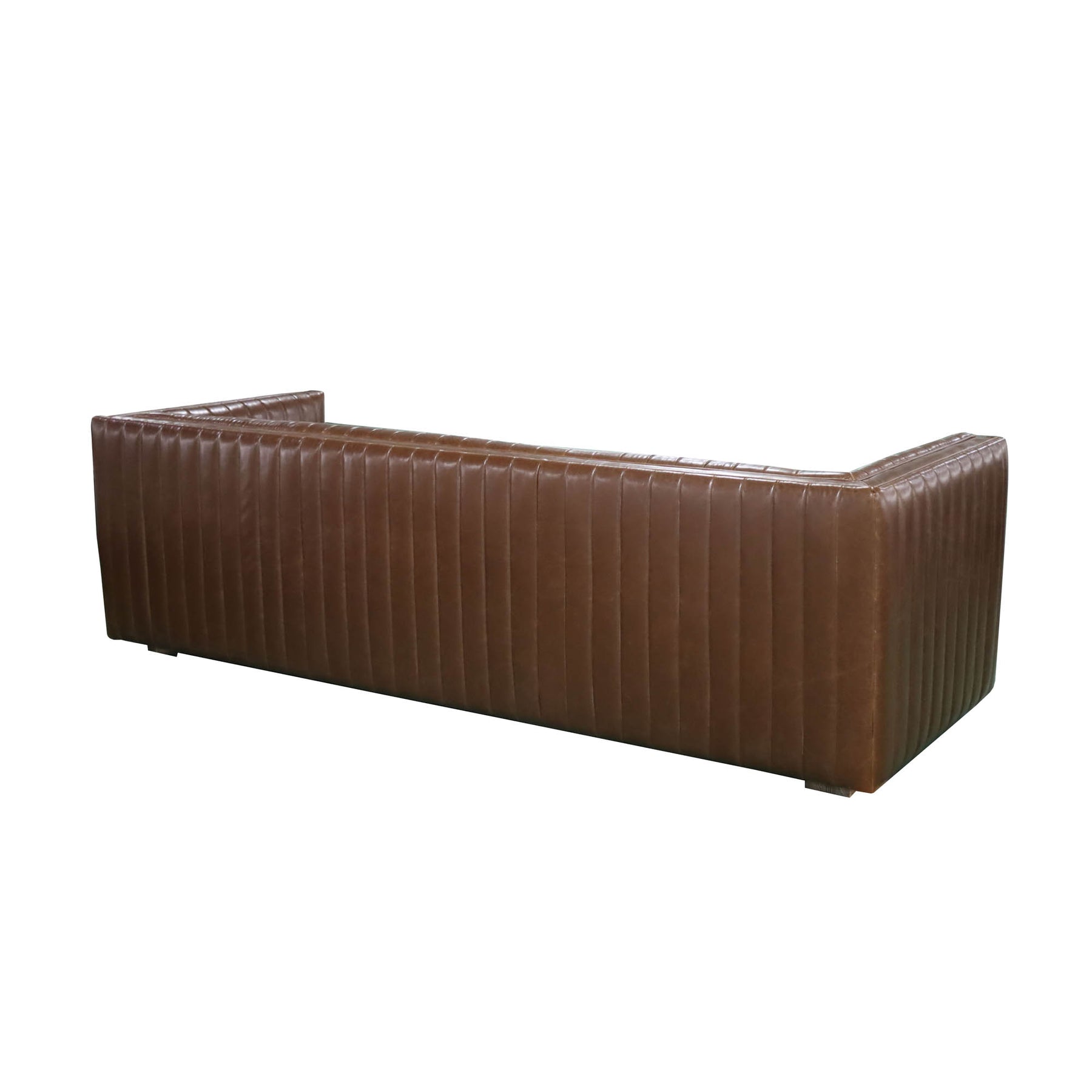 Channel Sofa - Camel Brown-Sofas-LH Imports-LOOMLAN