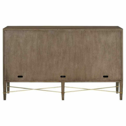 Chanterelle Coffee Champagne Verona Brown Sideboard Sideboards Sideboards and Things By Currey & Co