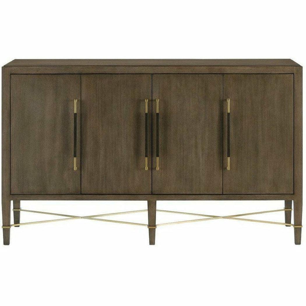 Chanterelle Coffee Champagne Verona Brown Sideboard Sideboards Sideboards and Things By Currey & Co