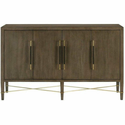 Chanterelle Coffee Champagne Verona Brown Sideboard Sideboards Sideboards and Things By Currey & Co