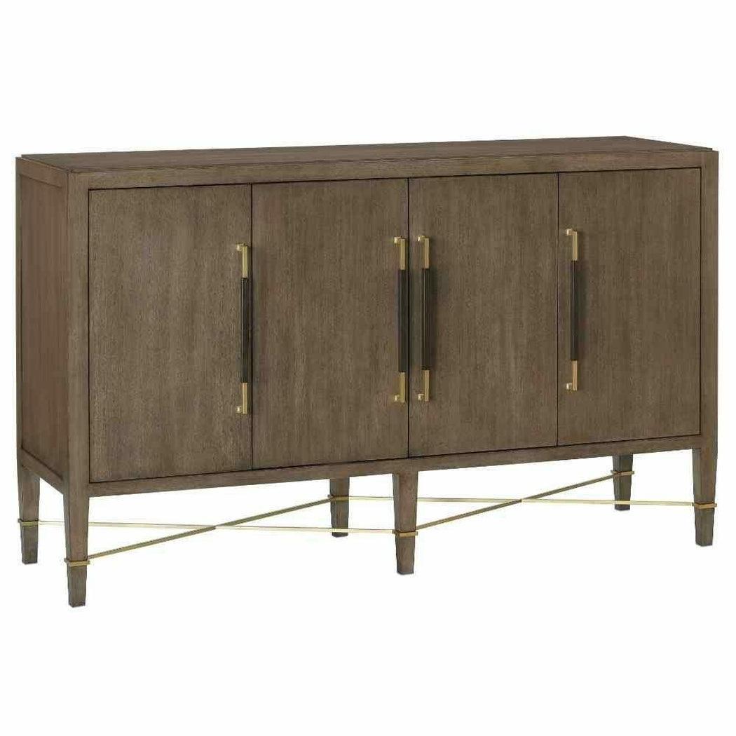 Chanterelle Coffee Champagne Verona Brown Sideboard Sideboards Sideboards and Things By Currey & Co