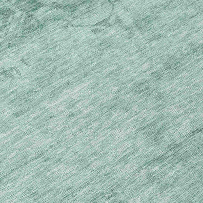 LOOMLAN Rugs Charix Teal Washable Indoor-Outdoor Rug