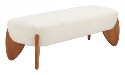 Zuo Modern Charm Textured Fabric Bedroom Bench