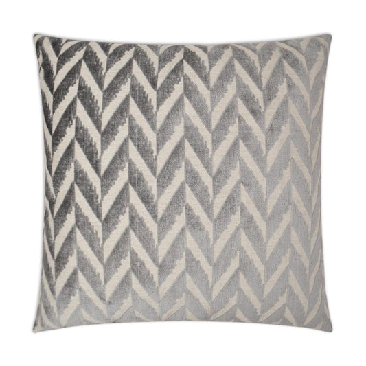 D.V. Kap Charming Zinc Grey Throw Pillow With Insert