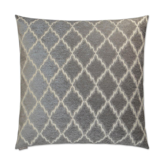 D.V. Kap Chateau Silver Throw Pillow With Insert