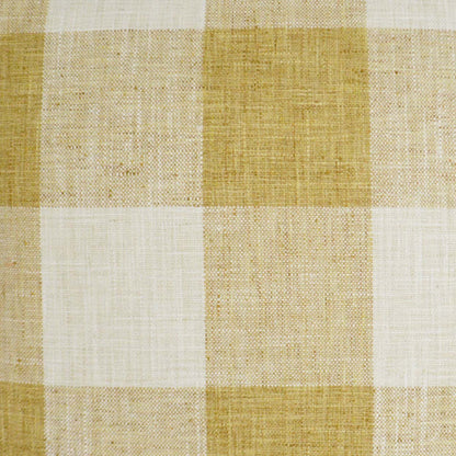 D.V. Kap Check Please Yellow Throw Pillow With Insert