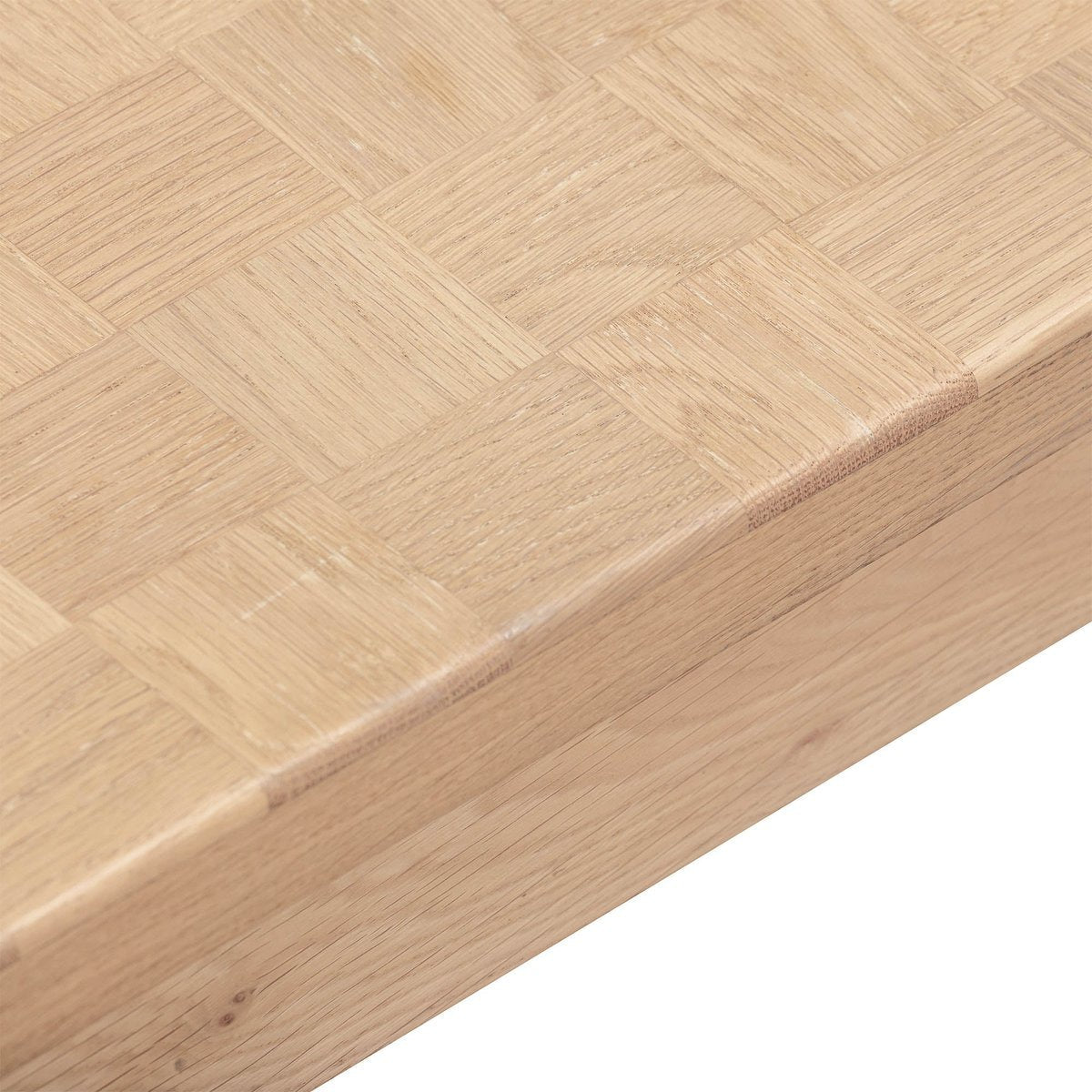LH Home Checkerboard Wooden Square Coffee Table