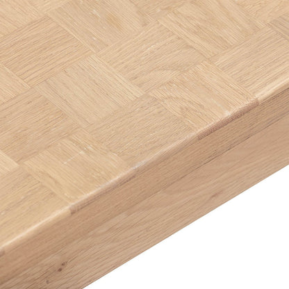 LH Home Checkerboard Wooden Square Coffee Table