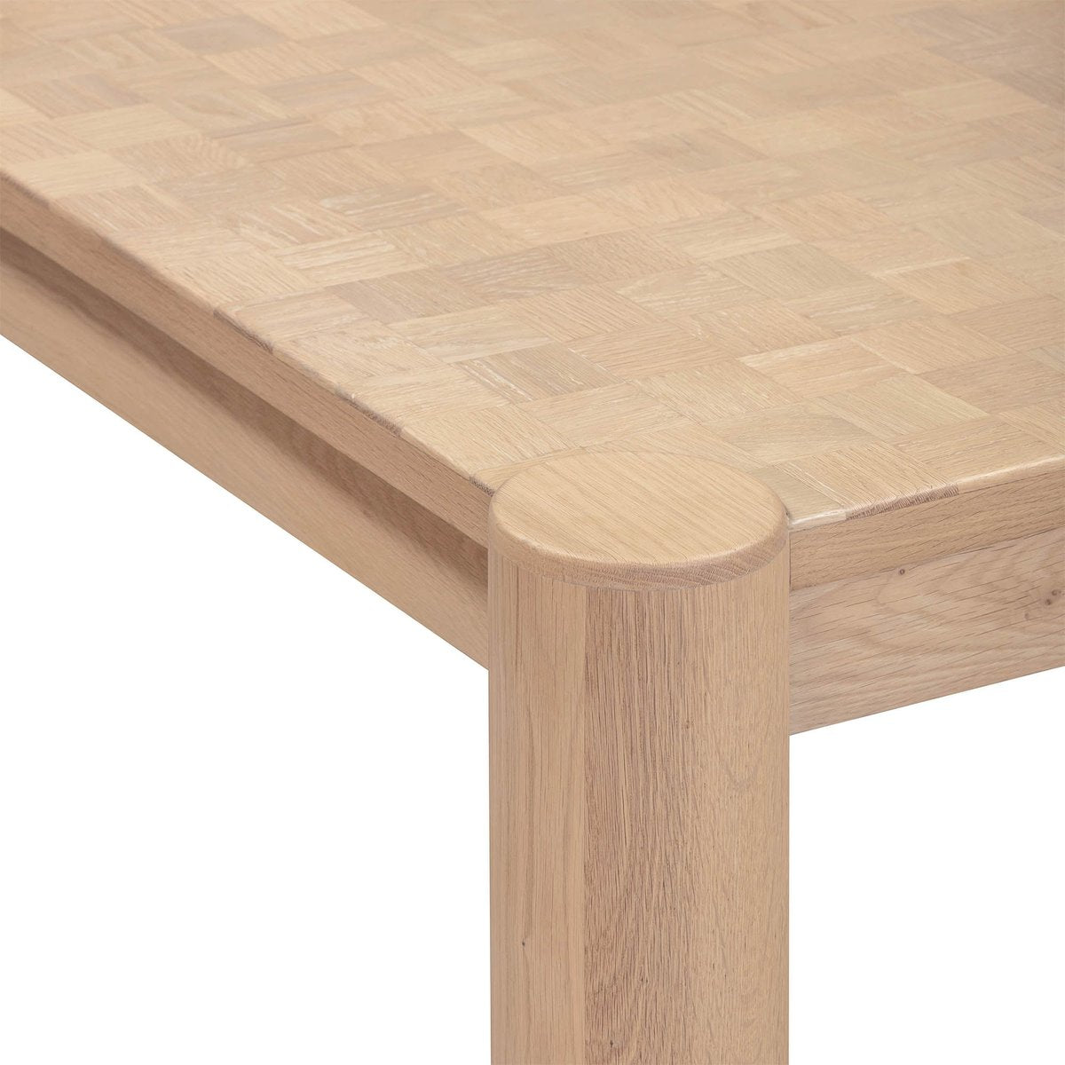 LH Home Checkerboard Wooden Square Coffee Table