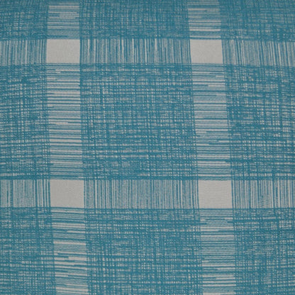 D.V. Kap Checkmate Turquoise Throw Pillow With Insert