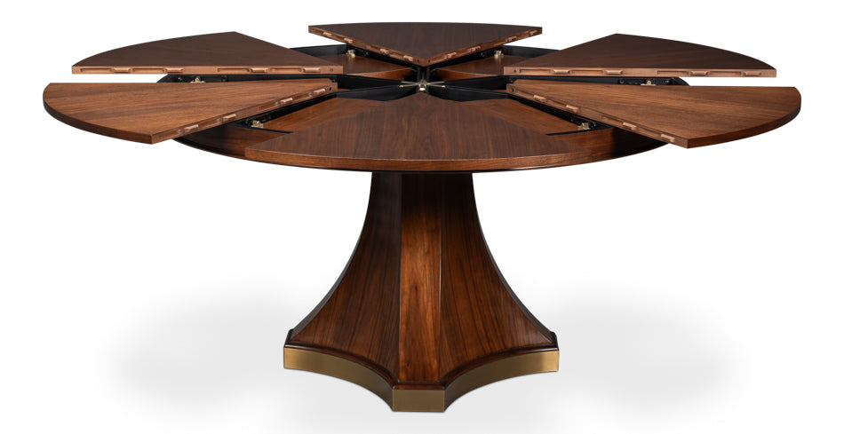 Sarreid Chelsea Jupe Wooden Extendable Dining Table