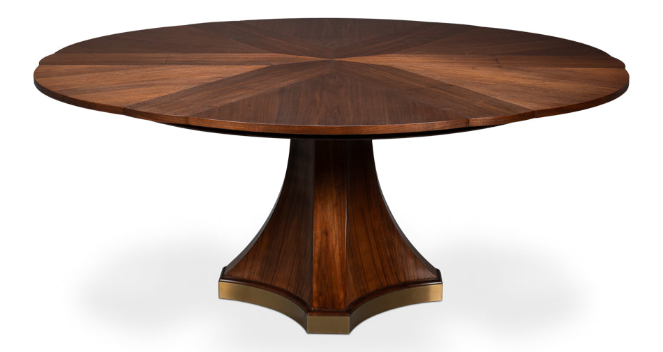 Sarreid Chelsea Jupe Wooden Extendable Dining Table