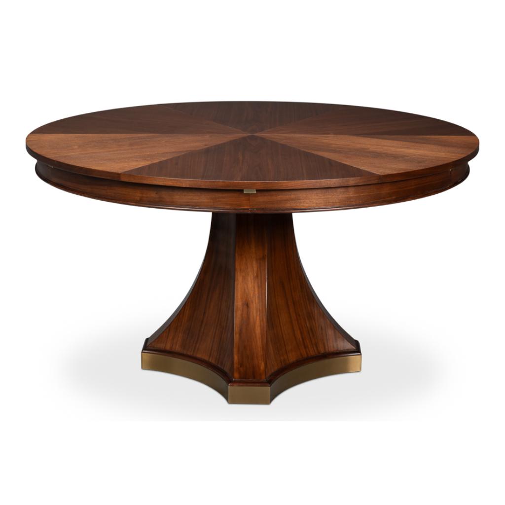 Sarreid Chelsea Jupe Wooden Extendable Dining Table