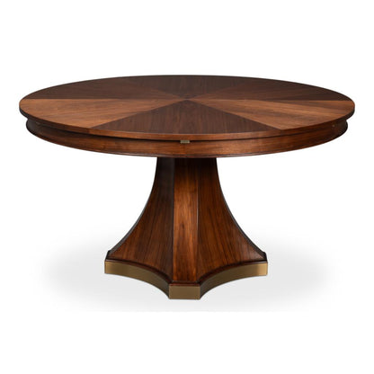 Sarreid Chelsea Jupe Wooden Extendable Dining Table