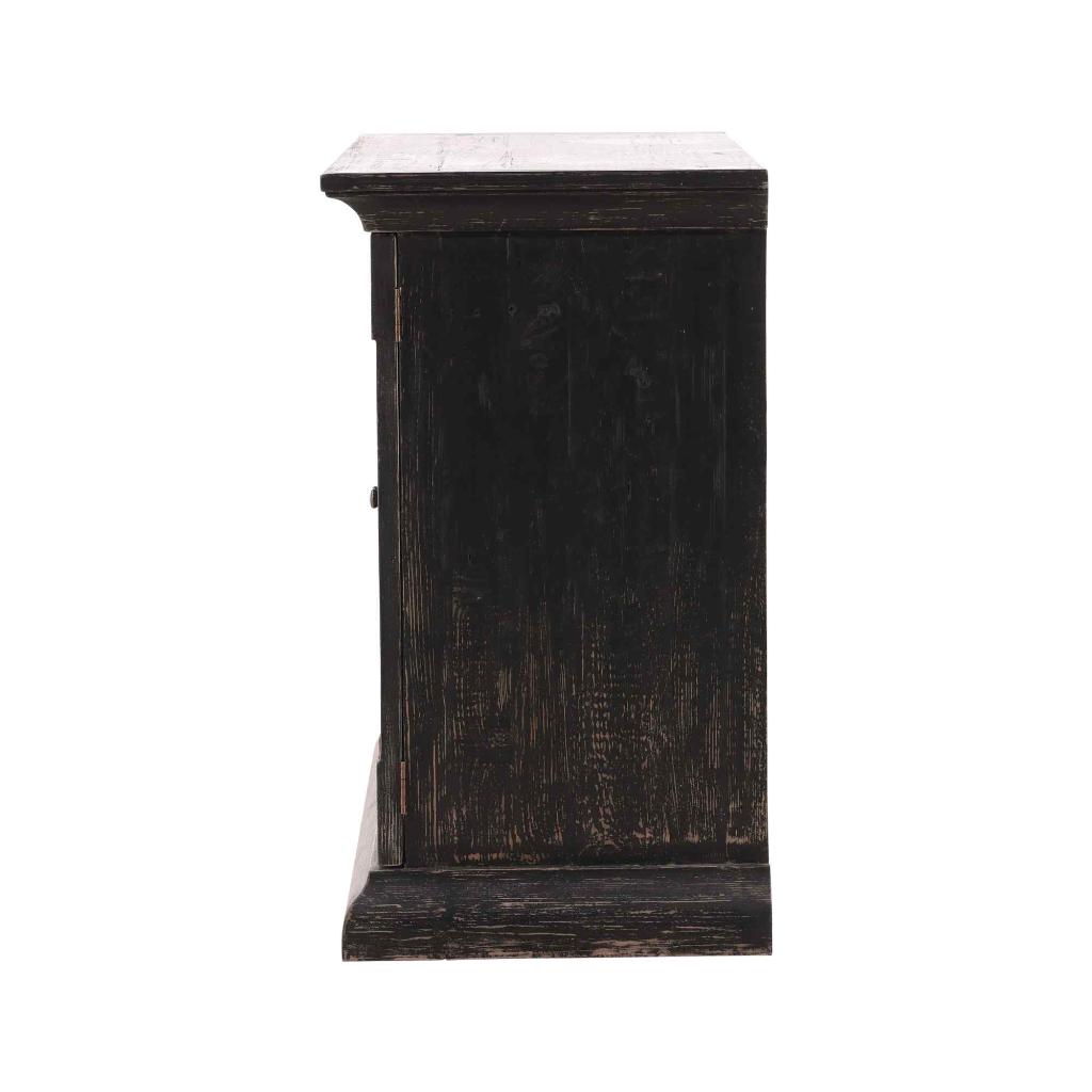 Chet Two Doors Wood Cabinet