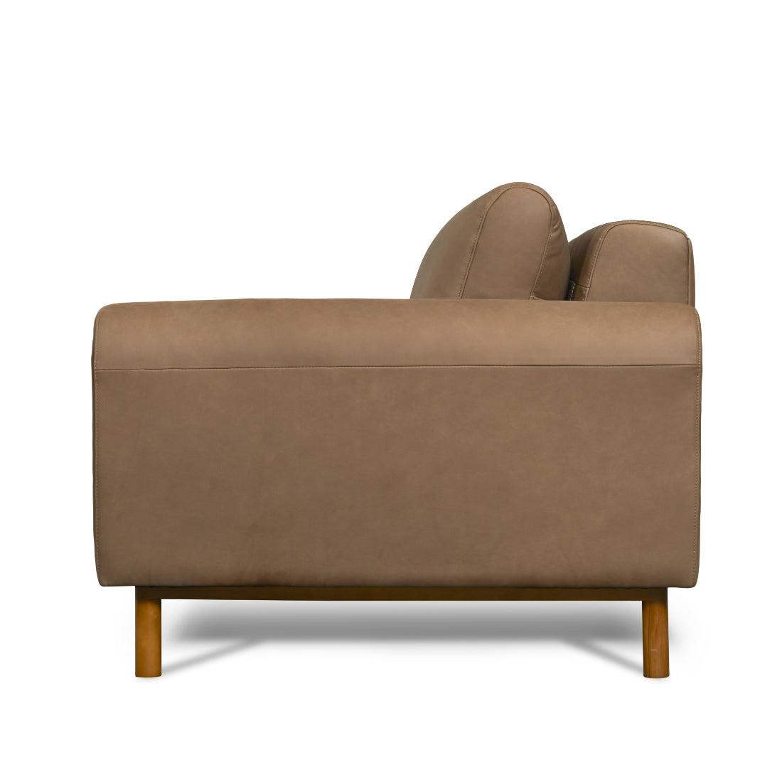 Chica Nubuck Leather Sofa Responsibly Made to Order for Premium Comfort-Sofas & Loveseats-One For Victory-LOOMLAN