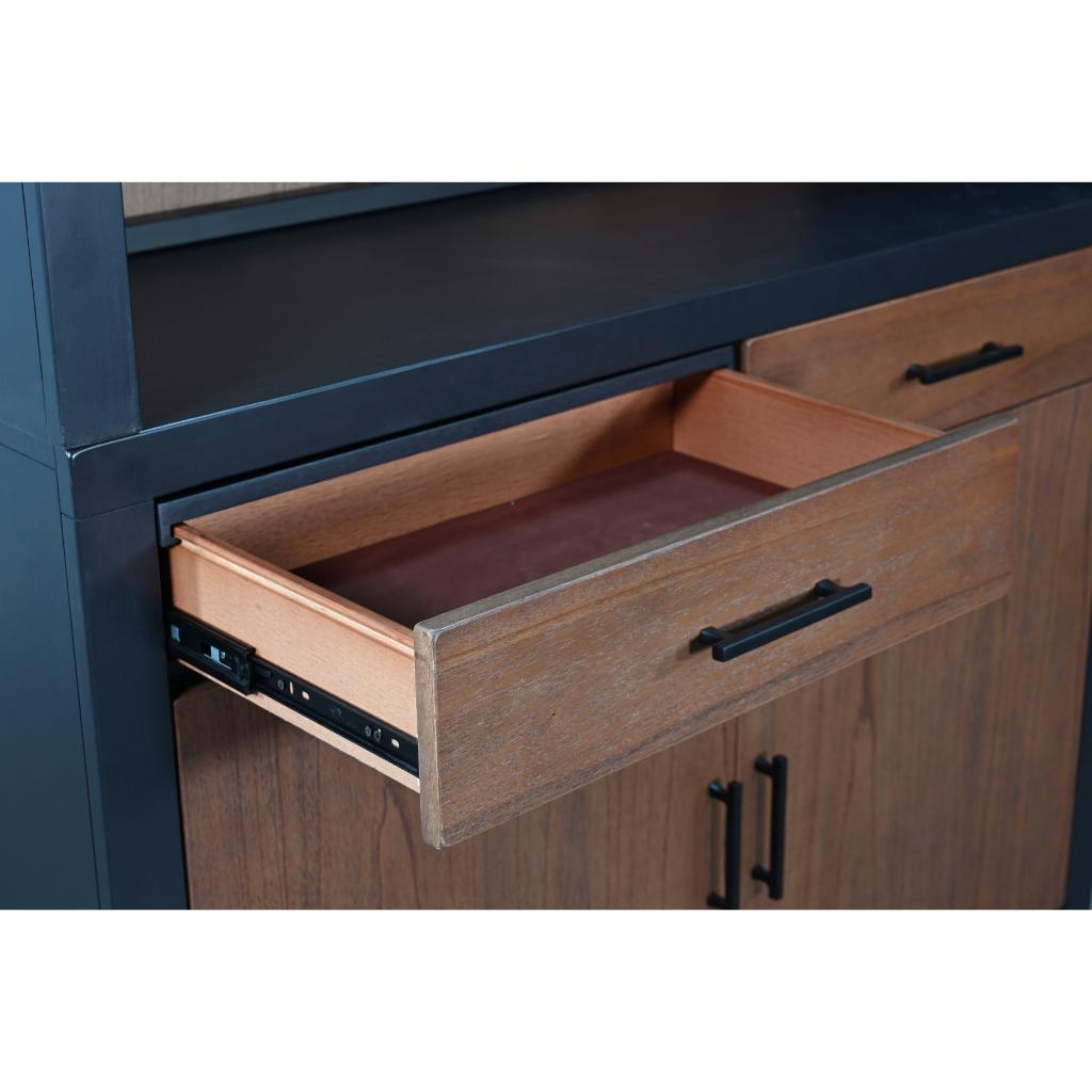 Sunny D Chill Wooden Arch Home Bar Cabinet
