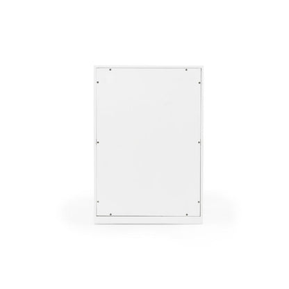 Wildwood Chip White Finish Rectangular Side Table