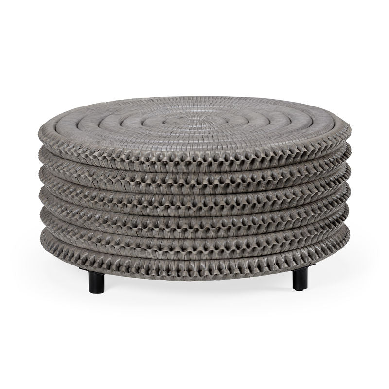 Christopher Rattan Cocktail Table-Coffee Tables-Wildwood-LOOMLAN