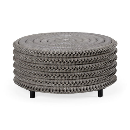 Christopher Rattan Cocktail Table-Coffee Tables-Wildwood-LOOMLAN