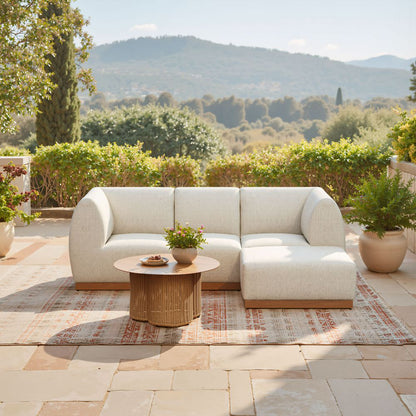 Zuo Modern Christy Fabric Outdoor Armless Chair
