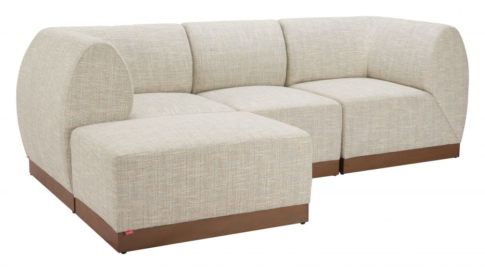 Zuo Modern Christy Fabric Outdoor Corner Chair