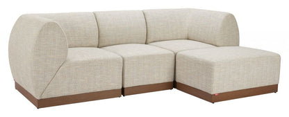 Zuo Modern Christy Fabric Outdoor Corner Chair