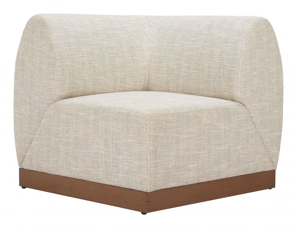 Zuo Modern Christy Fabric Outdoor Corner Chair