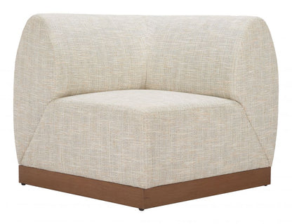 Zuo Modern Christy Fabric Outdoor Corner Chair