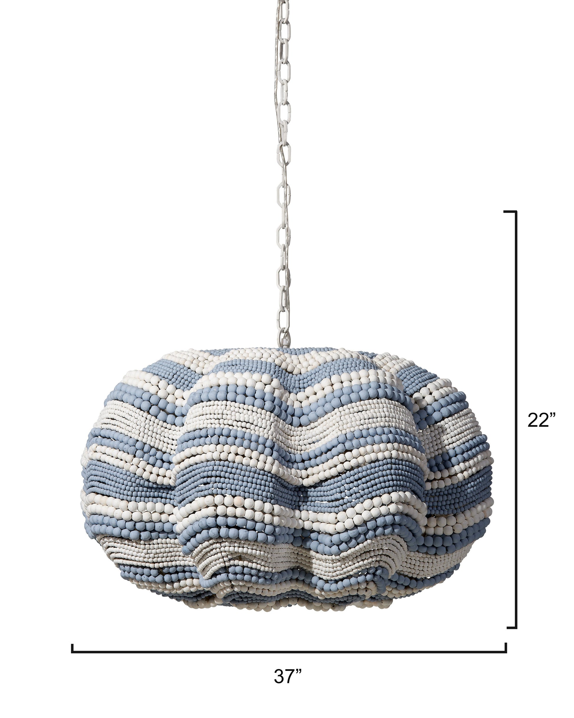 Clamshell Chandelier-Chandeliers-Jamie Young-Sideboards and Things