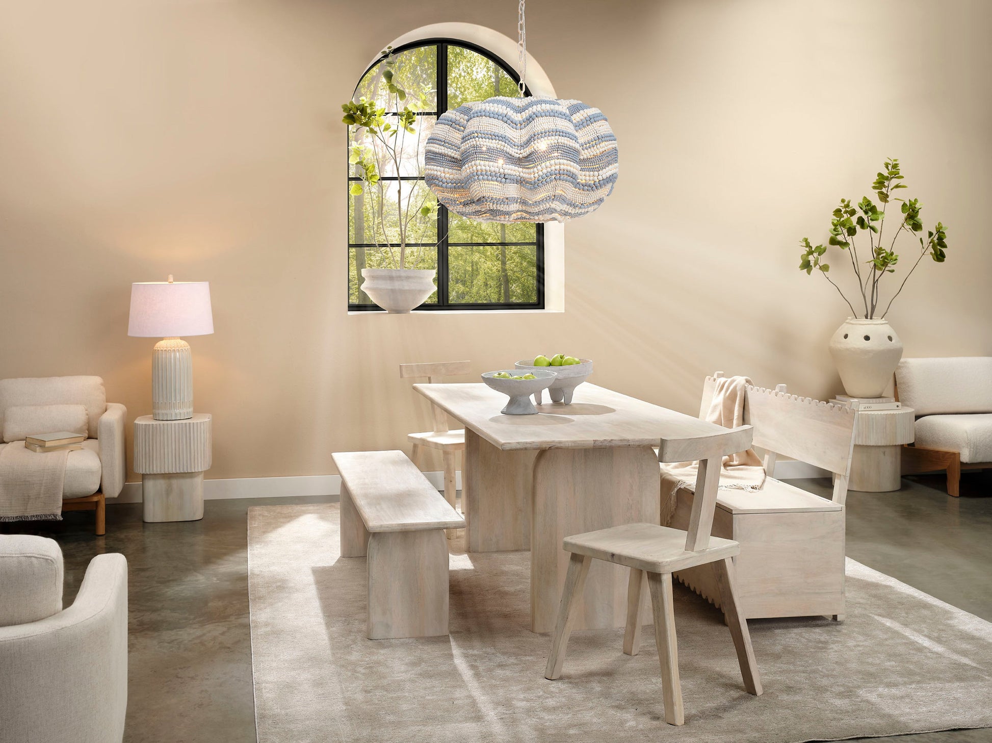 Clamshell Chandelier-Chandeliers-Jamie Young-Sideboards and Things