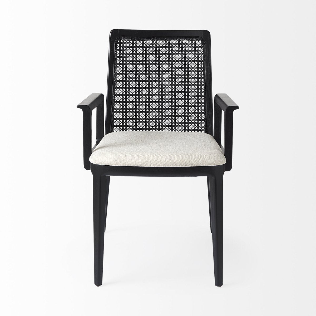 Mercana Clara Cream Fabric Dining Chair 2PC