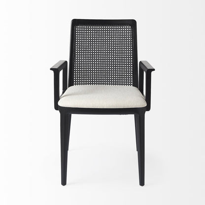 Mercana Clara Cream Fabric Dining Chair 2PC