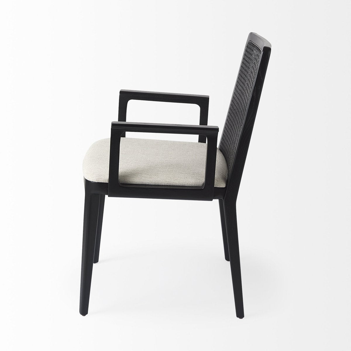 Mercana Clara Cream Fabric Dining Chair 2PC
