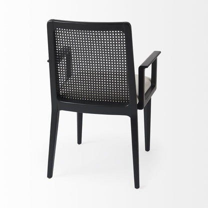 Mercana Clara Cream Fabric Dining Chair 2PC